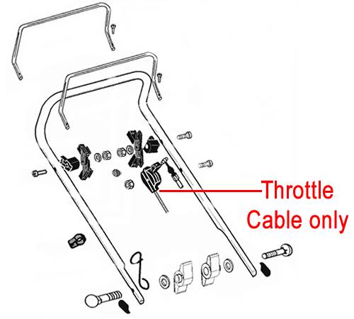 AL-KO Replacement Throttle Cable (AK529466)-image-26052