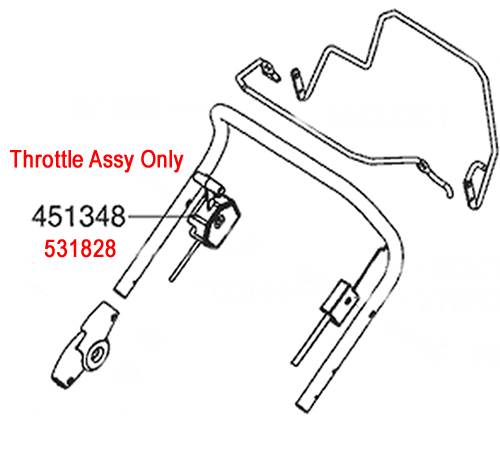 AL-KO Replacement Throttle Cable (AK531828)-image-26054