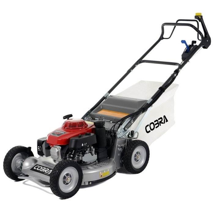 Side view of Cobra M53HST-PRO 21 inch Hydrostatic Petrol Lawnmower
