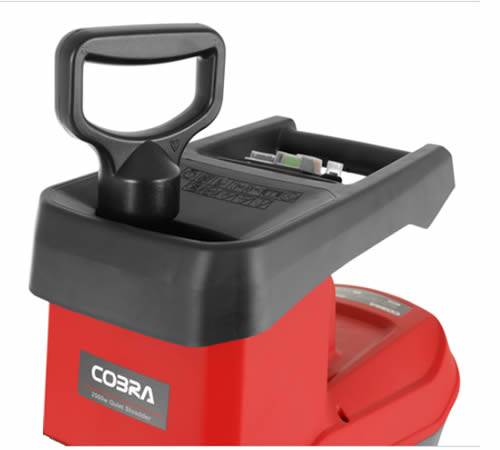 Side view of Cobra QS2500 Electric Garden Shredder