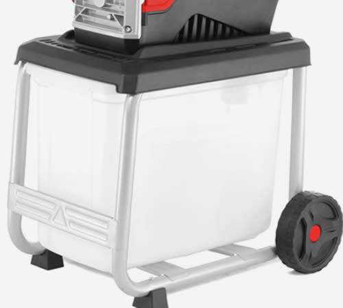 Side view of Cobra QS2500 Electric Garden Shredder
