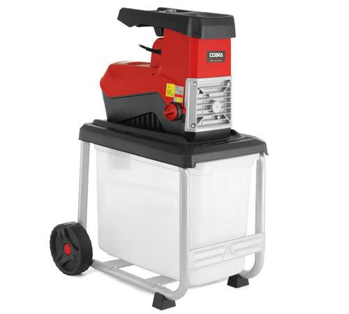 Side view of Cobra QS2500 Electric Garden Shredder