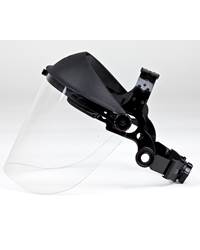 Brushcutter - Clear Visor with Rubber Strap-image-26690