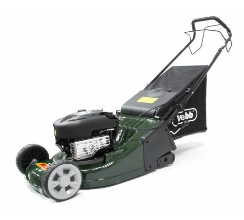 Side view of Webb Supreme RR19SP Self-Propelled Rear Roller Lawn mower