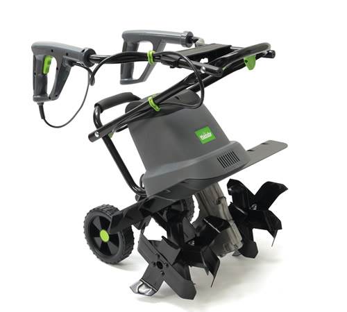 Side view of Handy 43cm Electric Garden Tiller
