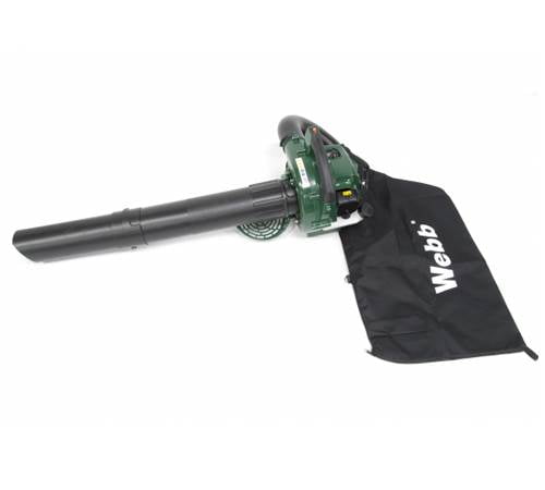Side view of Webb BV26 Petrol Leaf Blower & Vac