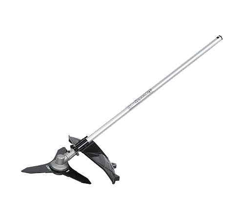Side view of EGO Power + BCA1200 Brushcutter Attachment