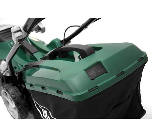 Side view of Webb ER36 1600w 14" Electric Rotary Lawn mower