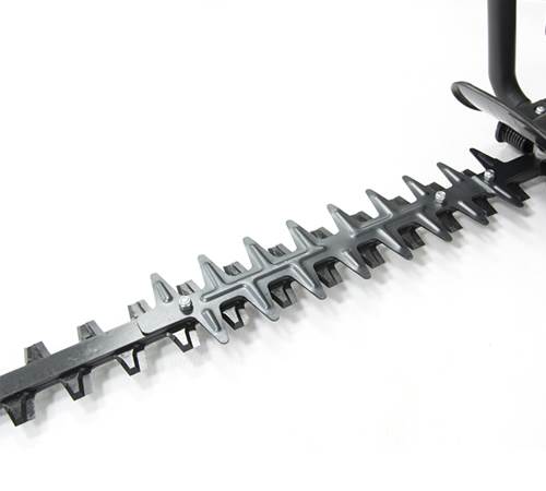 Side view of Webb HC600 Petrol Hedge cutter