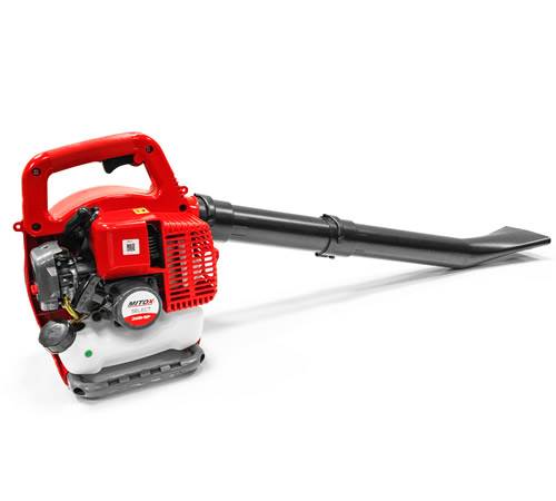 Side view of Mitox 26B-SP Select Petrol Leaf Blower