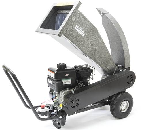 Side view of Handy 208cc Petrol Chipper/Shredder (THPDS65)