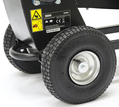 Side view of Handy 208cc Petrol Chipper/Shredder (THPDS65)
