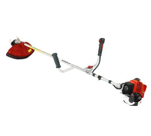 Side view of Cobra BCX370CU Petrol Bike Handle Brush cutter