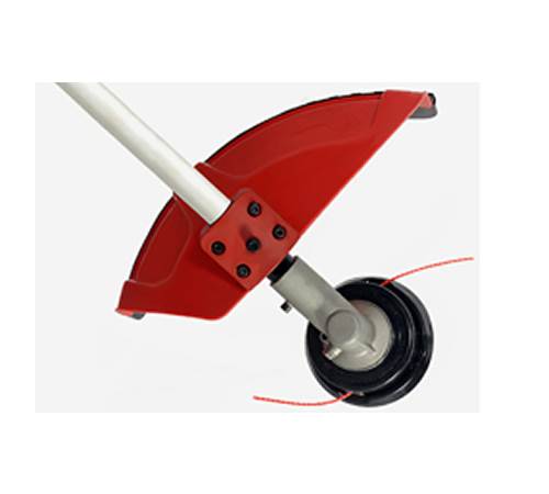 Side view of Cobra BCX370CU Petrol Bike Handle Brush cutter
