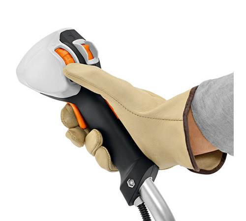 Side view of Stihl FSA 90 Cordless Brushcutter (Tool only)