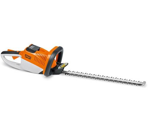 Side view of Stihl HSA 66 Cordless Hedge Trimmer (tool only)