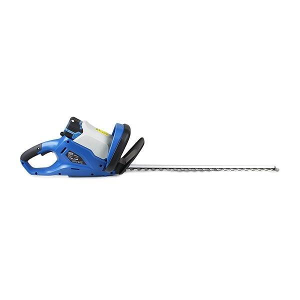 Side view of Hyundai HYHT60Li 60v Cordless Hedge trimmer (Tool Only)