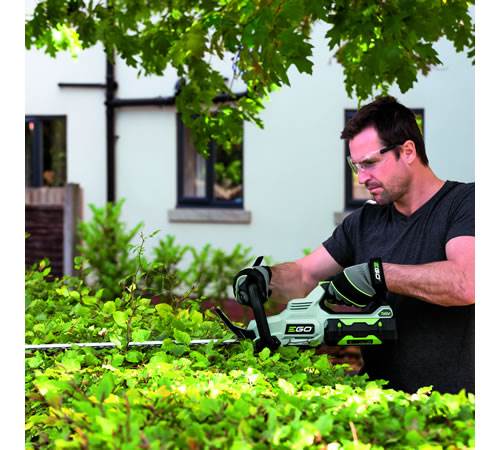 Side view of EGO Power + HT2410E 60cm Cordless Hedge trimmer (Tool only)