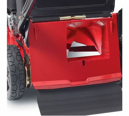 Side view of Toro 22280 53cm Heavy Duty 3-Speed 2 in 1 Lawn mower