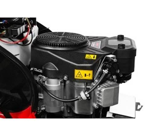 Side view of AL-KO T22-111 HDS-A Comfort Side Discharge Garden Tractor