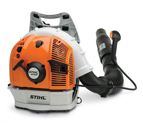 Side view of STIHL BR600 Magnum Backpack Blower