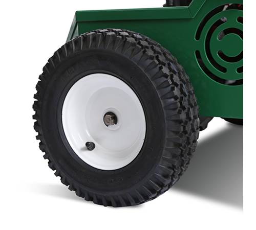 Side view of Billy Goat PL2501SPH Self Propelled Lawn Aerator