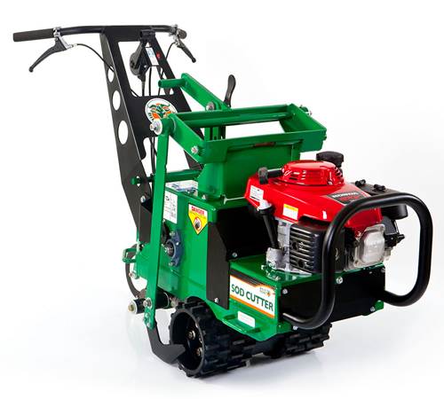 Side view of Billy Goat SC181HEU Sod Cutter