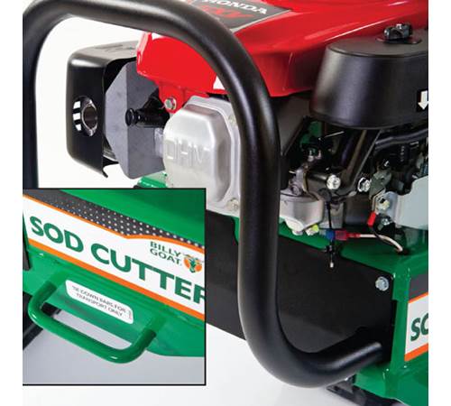 Side view of Billy Goat SC181HEU Sod Cutter