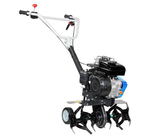 Side view of Bertolini BT155 Petrol Rotary Tiller