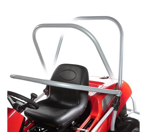Side view of Efco TUAREG 92 EVO 4x4 All Terrain Garden Tractor