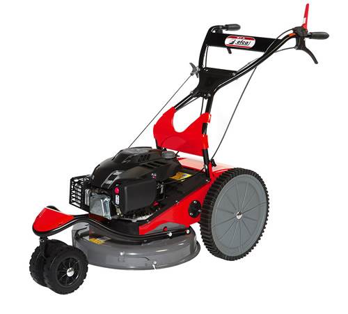 Side view of Efco DR51S6 Wheeled Petrol Brushcutter
