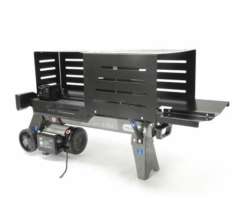 Side view of Handy THLS-4G 4 Ton Electric Log Splitter with Guard