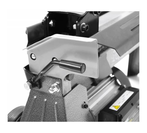 Side view of Handy THLS-4G 4 Ton Electric Log Splitter with Guard