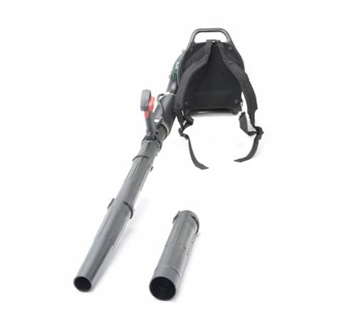 Side view of Webb BPB33 33cc Petrol Backpack Blower