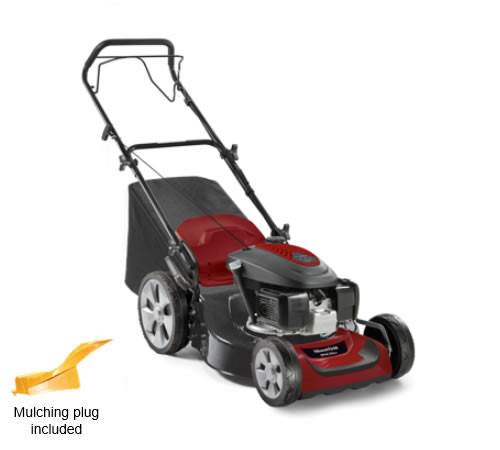 Side view of Mountfield SP53 Self-Propelled Petrol Lawnmower