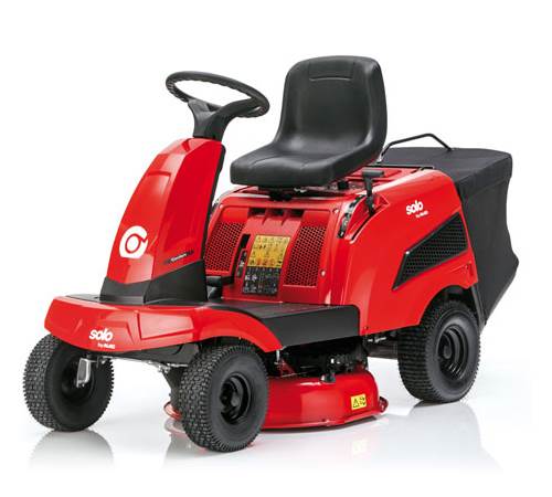 Side view of AL-KO R7-63.8 A Compact Ride On Lawn mower
