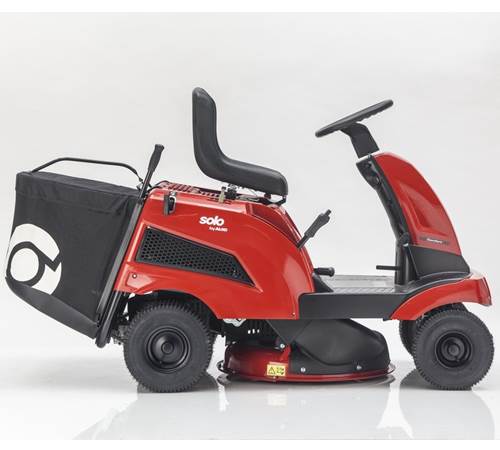 Side view of AL-KO R7-63.8 A Compact Ride On Lawn mower