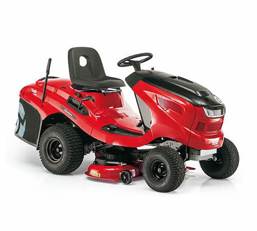 Side view of AL-KO T13-93 HD Comfort Rear Collect Lawn Tractor