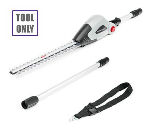 Side view of AL-KO HTA 4045 40v Energy Flex Hedge trimmer Attachment