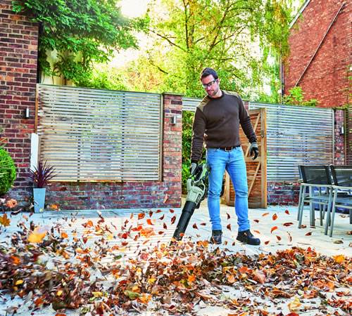 Side view of EGO Power+ LB5800E 56V Cordless Leaf Blower (No Battery/Charger)