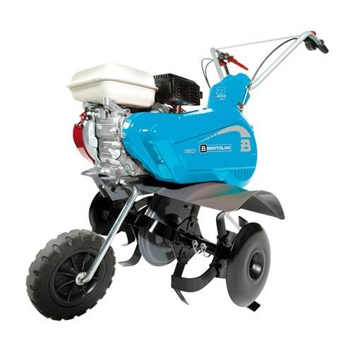Side view of Bertolini BT195 Petrol Rotary Tiller