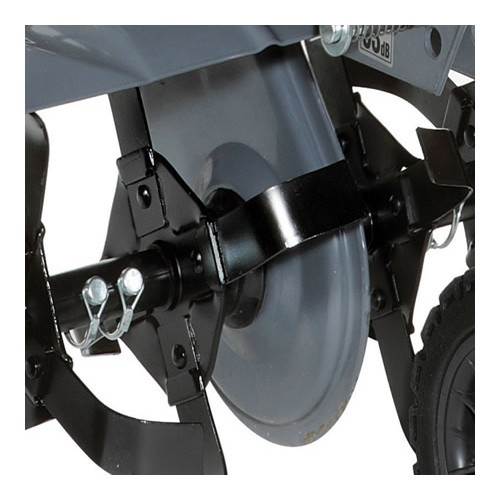 Side view of Bertolini BT195 Petrol Rotary Tiller