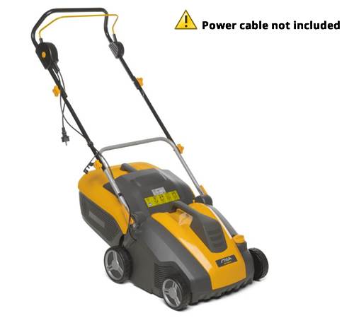 Side view of Stiga SV 415 E Electric Scarifier and Aerator