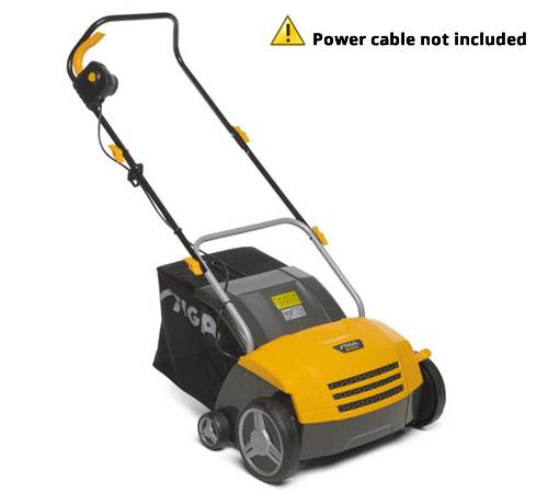 Side view of Stiga SV 213 E Electric Scarifier and Aerator