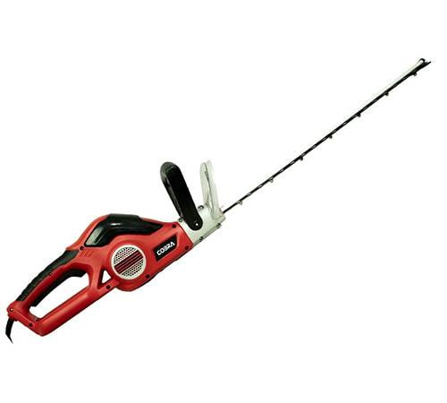Side view of Cobra HT550E Electric Hedge Trimmer
