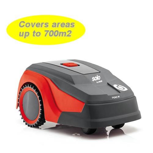 Side view of AL-KO SOLO Robolinho® R700W Robotic Mower