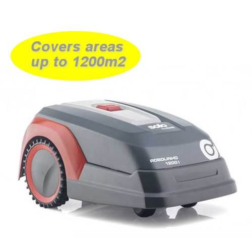 Side view of AL-KO SOLO Robolinho® 1200W Robotic Mower