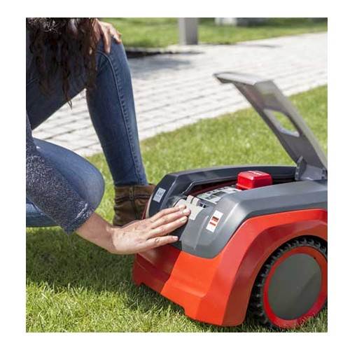 Side view of AL-KO SOLO Robolinho® 1200W Robotic Mower