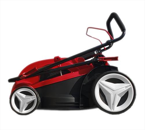 Side view of Cobra MX4340V Cordless 40v Lawnmower with Battery & Charger
