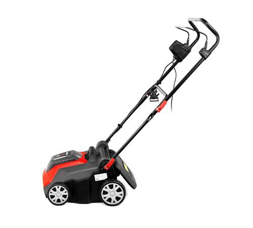 Side view of Cobra SA40E Electric Scarifier and Aerator
